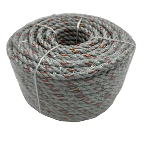 3 Strands Twisted Polypropylene PP Rope With Lead Line Core for Crab Lobster Prawn Trap Saltwater