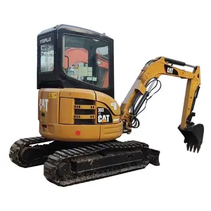 Excavadora de gran oferta usada CAT 303CR miniexcavadora hidráulica de orugas con miniexcavadora de alta calidad, excavadora de 3,6 toneladas y 5 toneladas