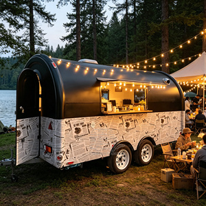 UK Standard Small Mobile Catering Food Trailer Fully Equipped Ice Cream Cotton <b>Candy</b> Crepes Snack <b>Cart</b> Bakery Food Trailer - Product Image 5