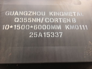 Lastra in Acciaio Legato Q355NHB CORTEN <span class=keywords><strong>B</strong></span> - Product Image 2