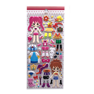 Adesivi Gonfiabili a Forma di Animali e Fiori per Bambini 2-4 Anni, Confezione Regalo con Adesivi 3M per Decorazione - Product Image 1