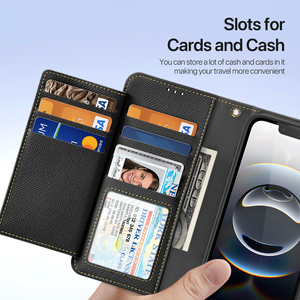 <span class=keywords><strong>DUX</strong></span> <span class=keywords><strong>DUCIS</strong></span> เคสโทรศัพท์มีกระเป๋าเงินหนัง2in1แบบถอดได้สำหรับ iPhone 16E Pro Max 15 Plus S25เคสแม่เหล็กกันกระแทกขอบพิเศษ - Product Image 4