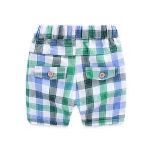 Fábrica de Ropa Infantil, Pantalones Cortos de Verano a Cuadros Coloridos para Bebés de China - Product Image 2