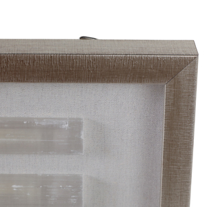 Quadro con Cornice Effetto Ombra di Pietra per Arredamento Casa, Accento Murale Soggiorno, Pezzo d'Arte Unico da Appendere - Product Image 5
