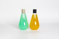 Botol PET Woozy Transparan 10oz, Botol Air PET 300ml, Botol Jus Plastik Bentuk Tiup Kosong