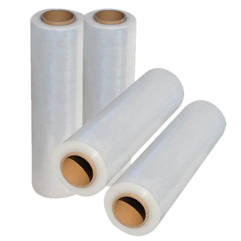 PE protective film Factory Pack Polyethylene Transparent Imported material Jumbo roll stretch film packaging Plastic roll