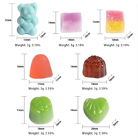 Goede kwaliteit Gouden Pijnboom Beer Bonbons Veganistische Vitamine Gummies Supplement voor Volwassenen, Niet voor Zwangere Vrouwen, Verbeterd Geheugen & Slaap