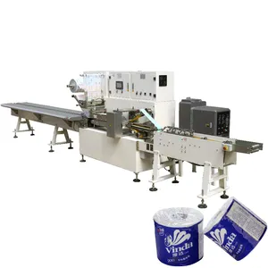 Full automatic fully automatic toilet paper making machine for toilet roll plastic bag single roll packaging