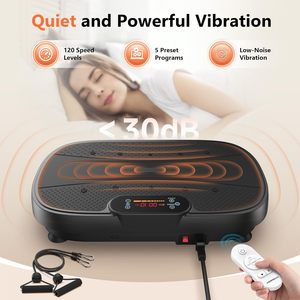 <span class=keywords><strong>Plateforme</strong></span> <span class=keywords><strong>vibrante</strong></span> à oscillation puissante ABS pour usage domestique 2025, appareil de fitness pour tout le corps, plaque <span class=keywords><strong>vibrante</strong></span> verticale pour l'exercice - Product Image 4