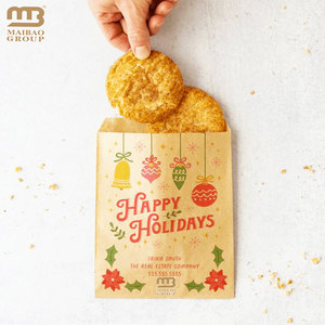 Sacs en papier kraft pour boulangerie, sacs à sandwichs et biscuits, sacs résistants à la graisse pour sandwichs, biscuits, pâtisseries, aliments, collations, emballages, pochettes - Product Image 3