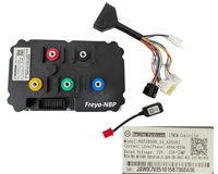 Kit de conversion de vélo électrique QS273 72V8000w 3T/3.5T avec moteur de moyeu Fardriver ND72850 DKD/TFT Stealth Bomber pour vélo tout-terrain arrière