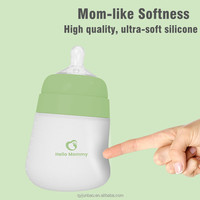 2025 nouveauté 5oz 9oz Flexy Silicone biberon anti coliques biberon sans bpa Silicone biberon