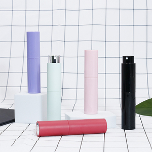 10ml Matte trắng đen hồng xoắn nước hoa phun nước hoa chai Mini Pocket xách tay bơm lại nước hoa <span class=keywords><strong>Atomizer</strong></span> - Product Image 3