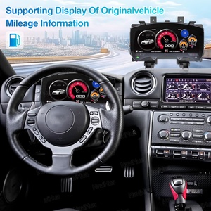 NaviHua New Design 12.3 Inch LCD Dashboard <b>Car</b> Digital Cluster Auto <b>Speedometer</b> Linux System Instrument <b>for</b> Nissan GTR 2011-2017 - Product Image 3