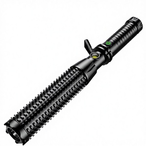 Torcia <span class=keywords><strong>LED</strong></span> d'emergenza <span class=keywords><strong>per</strong></span> esterni, mazza da difesa personale, batteria ricaricabile, distanza del fascio 100-200m, <span class=keywords><strong>per</strong></span> campeggio notturno - Product Image 1