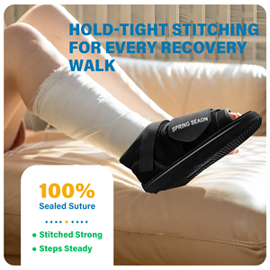 Zapato Postoperatorio Plano para Descarga del Antepié, para Lesiones y Fracturas de Dedos, Diseño Abierto, Soporte de Peso - Product Image 4