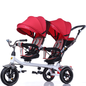 Vente en gros d'usine <span class=keywords><strong>tricycle</strong></span> 4-en-1 à double siège en plastique <span class=keywords><strong>tricycle</strong></span> pliable à 3 roues pour bébés <span class=keywords><strong>jumeaux</strong></span> enfants abri solaire <span class=keywords><strong>tricycle</strong></span> pour enfants <span class=keywords><strong>pas</strong></span> <span class=keywords><strong>cher</strong></span> 3-en-1 - Product Image 5