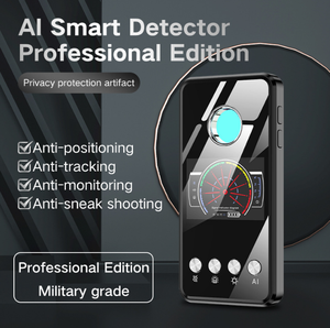 Détecteur anti-espion sans fil, détecteur de micro-émetteurs RF, caméra cachée, dispositif de suivi GPS, alarme sonore + LED portable pour enfants, <span class=keywords><strong>femmes</strong></span>, personnes âgées - Product Image 5