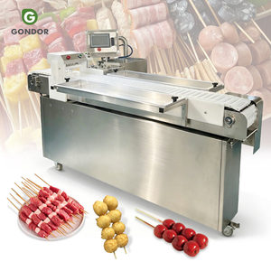 Máquina automática para cortar brochetas de carne, pollo, satay, souvlaki, doner, shish kebab y barbacoa - Product Image 1