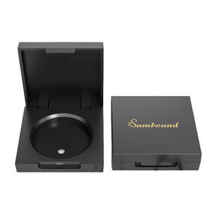 Contenedor de colorete de plástico PET negro ecológico personalizado, cajas de resaltador de una sola bandeja, almacenamiento de cosméticos transparente 5G, vacío personalizado - Product Image 6