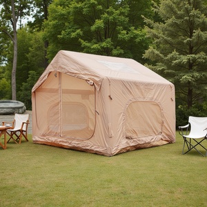 Tenda Gonfiabile per 4-6 Persone Senza Montaggio - 7.<span class=keywords><strong>5</strong></span> ㎡   Tenda da Campeggio Portatile per Tutte le Stagioni, Antivento e Antizanzare - Product Image 3