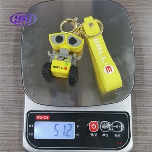 <span class=keywords><strong>Wall</strong></span>-<span class=keywords><strong>E</strong></span> 2025 llavero lindo <span class=keywords><strong>Eve</strong></span> figura Unisex bolso encanto regalo Robot accesorio dibujos animados Merch - Product Image 4