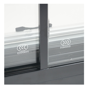 Deux côtés coulissant 700X400mm RV fenêtre coulissante avec verre trempé avec une bonne ventilation Rv fenêtre coulissante - Product Image 3