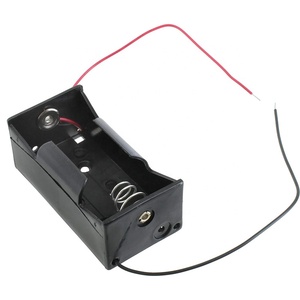 GT3-1801 <span class=keywords><strong>UM</strong></span>-1 1,5V Einzel-D-Zellen-Batteriehalter-Box aus schwarzem Kunststoff für Auto, USV, Haushaltsgeräte, Elektrowerkzeuge - Product Image 1