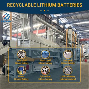 Planta de reciclaje de 500 KG/H de baterías de litio Máquina de reciclaje de baterías de iones de litio Planta de reciclaje de celdas de litio - Product Image 4