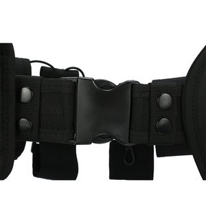 Professional Tactical Belt - Heavy Duty Elastic Webbing Quick Release Buckle for Mountaineering Fitness Training - Product Image 4