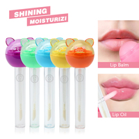 Vente en gros de gloss pour les lèvres de haute qualité à quantité minimale de commande basse, huile aromatisante pour les lèvres, huile pour les lèvres repulpée végétalienne claire de marque privée