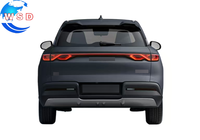 Kit de garnitures de poignées de porte WSD NEUF pour BYD ATTO 2 2026 RHD ABS, ensemble de 4 pièces, aspect fibre de carbone noir piano, garniture extérieure