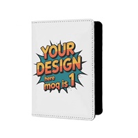 Porta Pasaportes Multifuncional de Alta Calidad, Impresión Bajo Demanda, Personalizado en Cuero PU, para Documentos de Viaje de Negocios