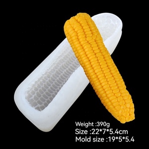 Großhandel 3D Mais-Weiße Silikonform für Mousse-Kuchen, Desserts, Küche, Backzubehör, Pudding, Gebäck, Gelee, Fondant, Kuchendekoration - Product Image 6