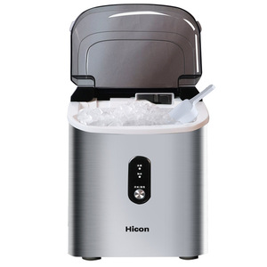 Hicon Ice Maker 16Kg Extruded Cube Ice Machine Stainless Steel Commercial Home Kitchen Fully Automatic - Product Image 1