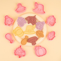 HY Emporte-pièces et moules à biscuits pour l'automne et Thanksgiving, motifs feuille d'érable, citrouille, gland
