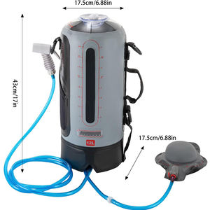 <span class=keywords><strong>Douche</strong></span> de camping portable 5 gallons / <span class=keywords><strong>20L</strong></span> de capacité Chauffée par l'énergie <span class=keywords><strong>solaire</strong></span> Pompe intégrée <span class=keywords><strong>Douche</strong></span> <span class=keywords><strong>solaire</strong></span> pour le camping Plage - Product Image 4
