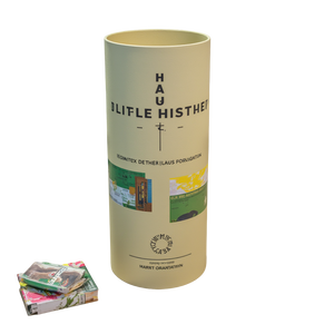 Boîte de papier kraft à bougie ronde cylindrique de luxe imprimée de taille personnalisée pour bouteille de parfum cosmétique Tube de papier biodégradable - Product Image 6