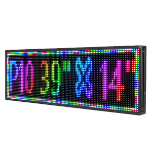 หน้าจอแสดงผล LED สี HD ความละเอียดสูง P10 ป้ายโฆษณาอเนกประสงค์ ปรับแต่งได้ ป้ายโฆษณากลางแจ้ง หน้าจอ LED ความสว่างสูง U - Product Image 4