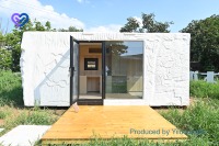 Maisons préfabriquées de 3 chambres à coucher de luxe pré-fabriqué maison bon marché de petit conteneur préfabriqué mobile module extensible expédition maison
