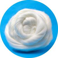 Tête de filature 3D en acrylique blanc de bonne qualité, 102 mm, pour la filature de la laine textile