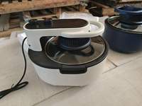 Friteuse à air numérique sans boulangerie, 6L, en acier inoxydable, nouveau modèle, grande capacité, multifonctionnelle, pour usage domestique