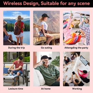 <span class=keywords><strong>Casque</strong></span> de soin capillaire rechargeable 3000 mAh, <span class=keywords><strong>portable</strong></span>, pour la croissance des <span class=keywords><strong>cheveux</strong></span>, massage de la tête et réduction de la perte de <span class=keywords><strong>cheveux</strong></span> - Product Image 6