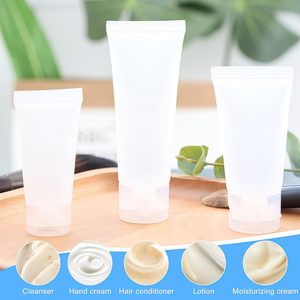 Tubes cosmétiques PE vides, bouteilles en plastique rechargeables, contenants à presser pour lotion, shampoing, crème, utilisation en voyage, hôtel - Product Image 5