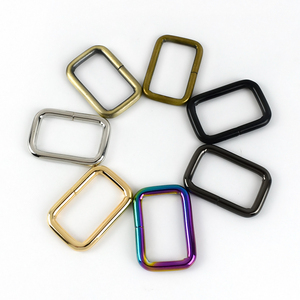 Meetee F4-5-32mm borsa catena di regolazione della borsa accessori lega di ferro filo regolabile fibbia quadrata - Product Image 2