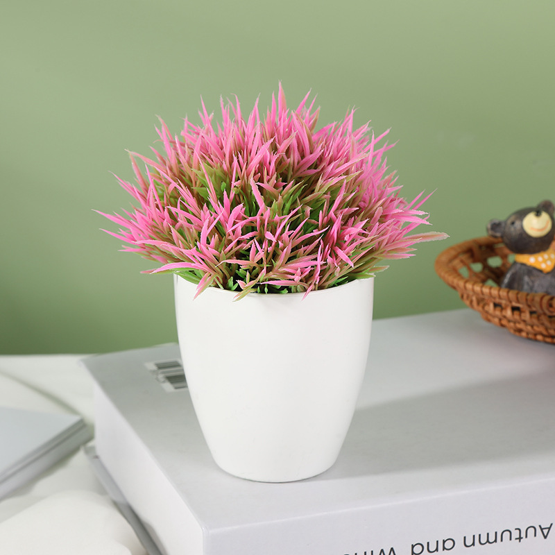 SAISON Mini knstliche mehrfarbige Gras Bonsai Kunststoff Gras Tpfe  Pflanzen Kunst gras Topfpflanze fr Home Desktop Dekoration| Alibaba.com