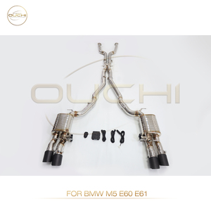 Catback de escape de acero inoxidable OUCHI para <span class=keywords><strong>BMW</strong></span> <span class=keywords><strong>M5</strong></span> <span class=keywords><strong>E60</strong></span>/E61 2004-2010 S85 5,0 <span class=keywords><strong>V8</strong></span> con válvulas de silenciador accesorios de coche sistema de tuberías - Product Image 6