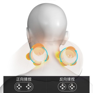 Masajeador transfronterizo tipo chal para cuello y hombros con amasamiento, calefacción e infrarrojos, enchufable, para uso doméstico y en coche, venta al por mayor - Product Image 4