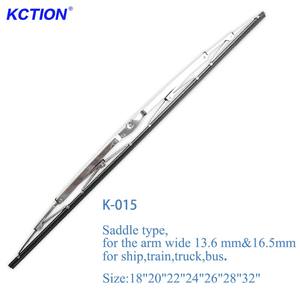 Essuie-glaces en caoutchouc naturel de type selle avec cadre métallique pour bus et camion, fabriqués par Kction Auto Car Accessories Manufacturer - Product Image 2