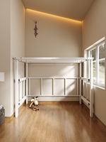 Cadre de lit électrique réglable en métal, détachable, avec design pliable pour gagner de la place, extensible et portable pour la maison et l'hôtel